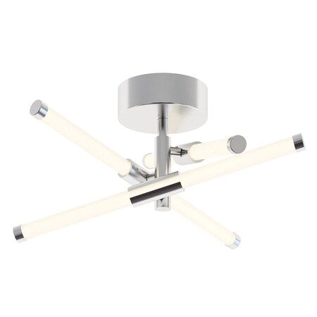 Afx Rusnak 16-in. LED Semi-Flush Mount, Polished Chrome RSKF1616L30D1PC